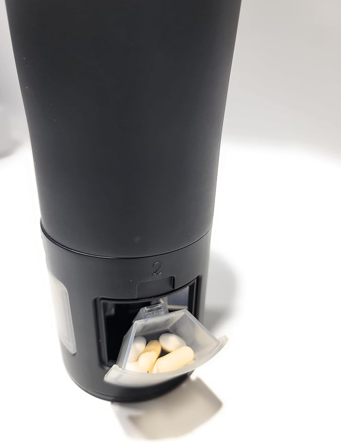 Smart Water Bottle Insulated Bluetooth Pill Dispenser Reminder