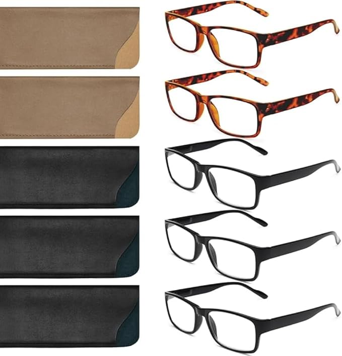 Gaoye Reading Glasses Men/Women, Eyeglasses, Blue Light Readers for Men/Women, Computer Eye Glasses, Cheaters