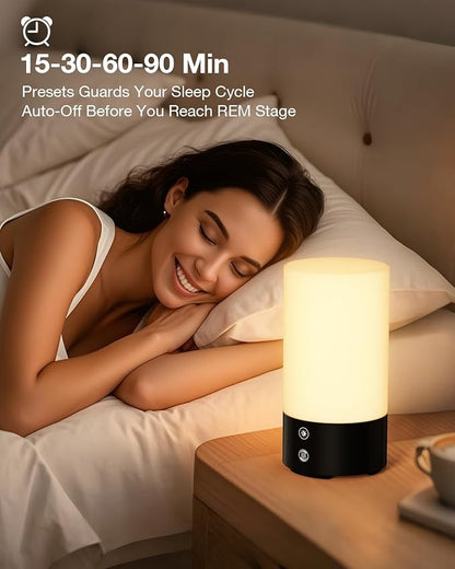 Light Therapy Lamp 10000 Lux Sun Lamp, UV-Free with 3 Color Temperatures, 4 Brightness & Timer, Remote Control, Sunlight for Home, Office, Shift Worker
