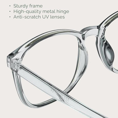 MIGSIR 6 Pack Blue Light Blocking Glasses for Women Men – Stylish Computer & Gaming Glasses, Fashion Square Frame Eyewear