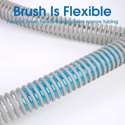 Cpap Tube Cleaning Brush, Hose and Mask Cleaner Supplies, Sanitizing Machine Compatible with Resmed Airsense 10&11 /Luna G3, Portable C Pap Sleep Kit Travel, Bipap Heated Tubing Sanitizer, Cleaners