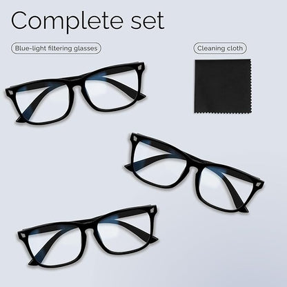 livho High Tech Blue Light Glasses - Advanced Blue Light Blocking Computer Glasses - Screen Fatigue & UV Protection