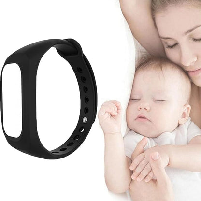 Anti Snoring Devices for Women & Men, Anti-Snoring Wristband Watch with Bionic Detection, 3-Speed Intensity Adjustment and Improve Nighttime Sleeping, Adjustable Wrist Strap for Airplanes,Black