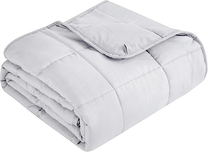 Topcee Weighted Blanket (20lbs 80"x87" King Size) Soft Cooling Heavy Blanket Sleeping, Apply to 190-210 lbs Body, Thick Breathable Blanket with Glass Bead, Easy Care