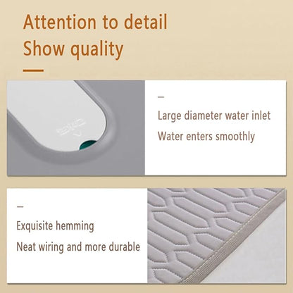 Heated Blanket Water Control Temperature Eco-Friendly Water Heated Mattress Pad Non-Electric Bed Warmer Smart Smooth Hydro Heat Soft Pad