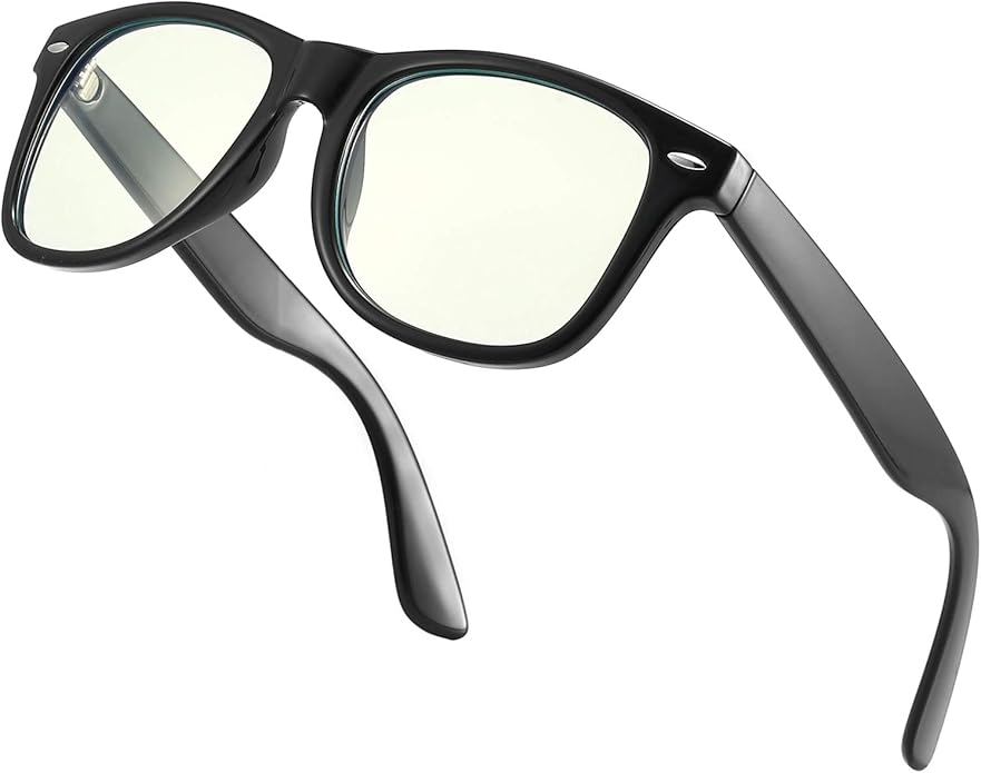 Gysnail Blue Light Blocking Computer Glasses Men/Women, Eye Fatigue Relieve & Better Sleep, Blue Blocker Gaming Glasses
