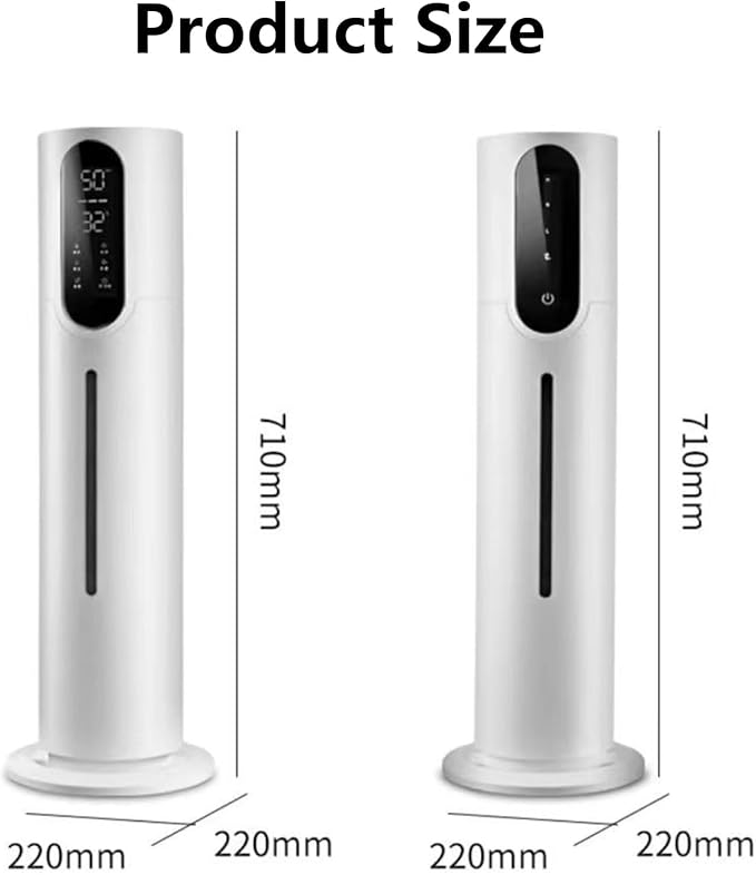 Humidifier Home Silent Bedroom Pregnant Women and Babies Indoor Large Capacity Floor-standing Large Aromatherapy Air Purifier Spray Machine (A)