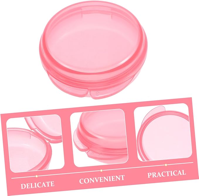 3pcs Travel Pill Container Portable Daily Medication Organizer Compact Plastic Pill Box for Easy Storage for Travel and Outdoor Use