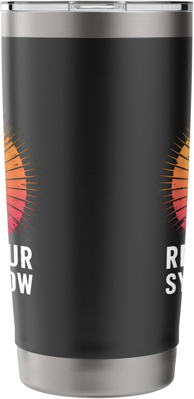 Relaxation Breathing Vagus Nerve Stimulation, Stress Relief Stainless Steel Insulated Tumbler