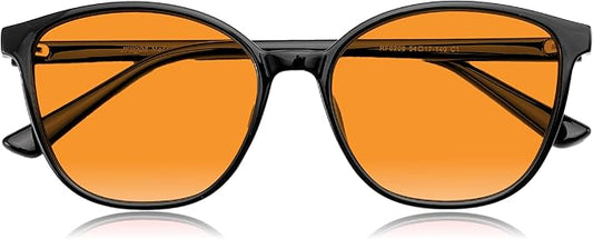 Sleep Blue Light Blocking Glasses for Men and Women, Computer Gaming Glasses Anti Eyestrain & UV Glare