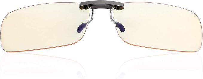 JASHIKA Clip on Blue Light Blocking Computer Gaming Glasses, Anti Blue Ray Video/TV Lenses for Men and Women,UV Blocking Anti Eye Strain Fatigue Dry Eyes Relief Unisex Reading Eyewear