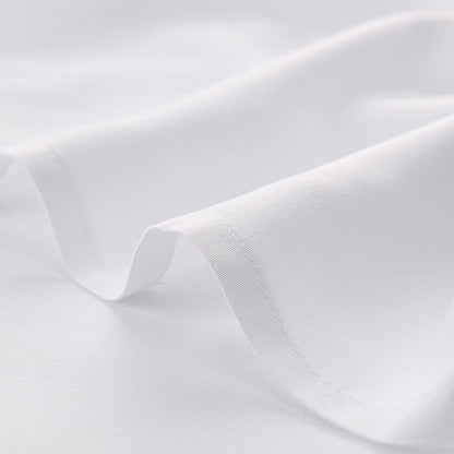 Best Season Twin Size Bed Sheet Set - 3 Piece (White),Super Soft Microfiber 1800 Thread Count Luxury Egyptian Sheets with 16-Inch Deep Pocket Wrinkle and Hypoallergenic