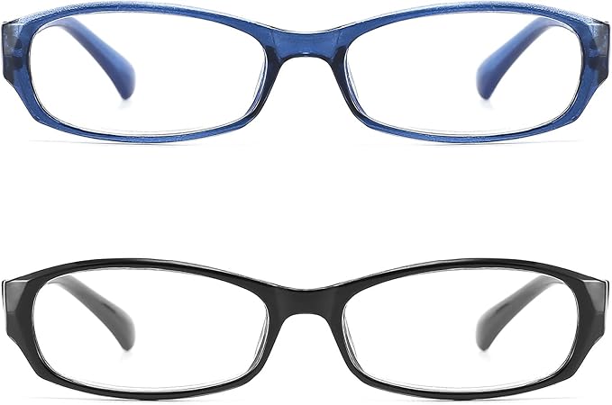 Reading Glasses for Women with Spring hinges 3.50 Blue Light Blocking Lenses, Fashion Pattern Print Readers with Case