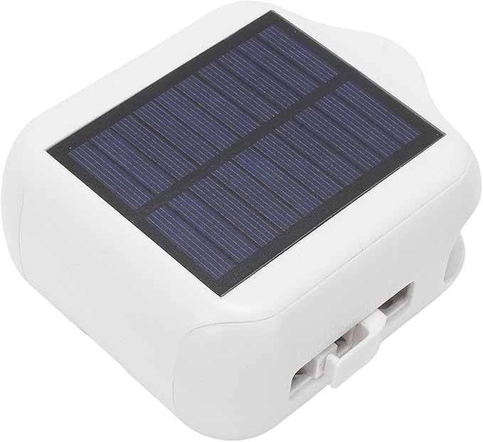 Solar Powered Automatic Curtain Opener, Smart Curtain Motor with APP/Timer, Supports Voice Assistant, for Roman Rod U Shaped I Beam Tracks