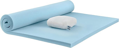 Sealy Dreamlife 2” Gel Memory Foam Full Mattress Topper with Cooling Cover, SealyComfort Gel Foam, SealyCool Stretch Knit Cover with Corner Straps