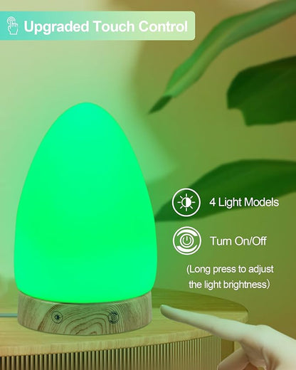 Green Light Therapy Lamp for Migraines Headaches Insomnia Sleep Light Sensitivity Anxiety Relief 520nm Narrow Band Green LED Multi-Mode Warm Natural Cold White Light Desk Lamp Remote Charging Port