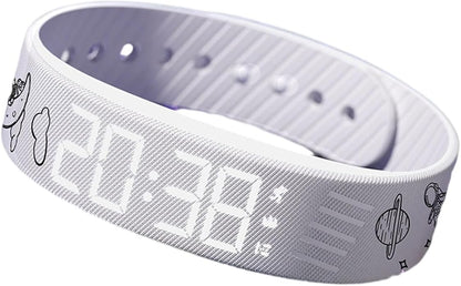Vibrating Alarm Clock Watch, Magnetic-Charging Water-Proof Bracelets Wrist Alarms, Silent Wake Up Smart Alarms Wristband, Wearable Vibrations Wrist Clocks Sleep Wristband for Heavy Sleeper