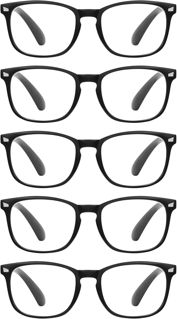 CCVOO Mix & Match Reading Glasses for Women - Lightweight, Comfortable Fit, Clear Vision - Blue Light Blocking