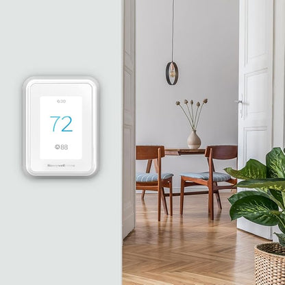 Honeywell Home T9 WiFi Smart Thermostat, Smart Room Sensor Ready, Touchscreen Display, Alexa and Google Assist (Pack of 2)