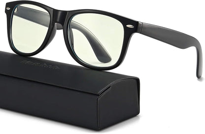 Gysnail Blue Light Blocking Computer Glasses Men/Women, Eye Fatigue Relieve & Better Sleep, Blue Blocker Gaming Glasses