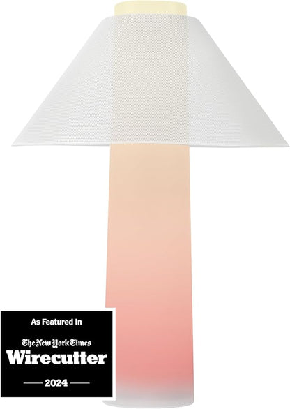 Loftie Smart Lamp - Sunrise Alarm, Wake-Up Light, Custom Color Modes, Nightstand Lamp Room Decor, Red Lights for Sleep, Morning & Evening Routines, Modern Table Lamps for Bedroom Decor, Office (White)