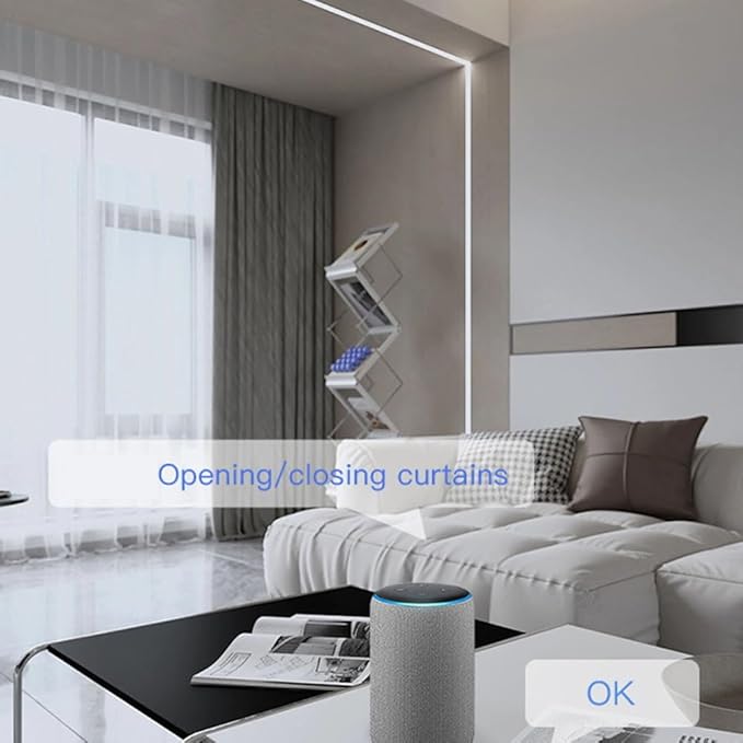 Tuya Smart WIFI Automatic Curtain Opener+Remote Roman Rod Curtains Switch Robot Remote Control for Alexa Google Home
