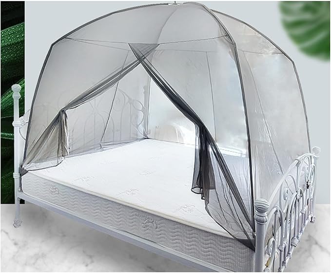 Faraday Fabric Emf Bed Canopy Silver Bed Drapes Mesh Protection Canopy RF Shielding Netting Queen Size (Color : Silver, Size : Medium)