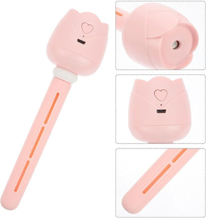Uonlytech Usb Humidification Rod Portable Mini Humidifier Silent Ultrasonic Air Moisturizer for Bedroom Office Travel