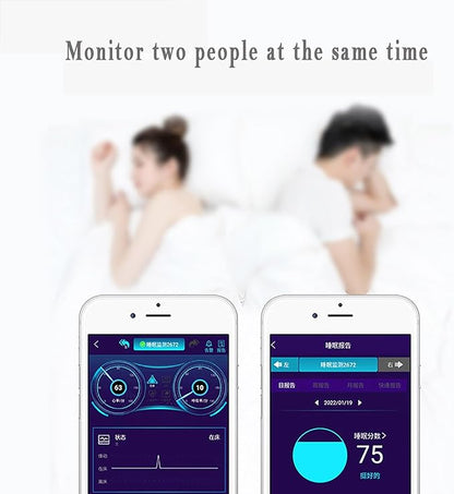 Sleep Detection Pad, Vital Sign Health Monitoring Pad, Real-time Monitoring of Sleep Status, in-Bed or Out-of-Bed, Sleep Quality and Other Applications, Remote Care Monitoring System