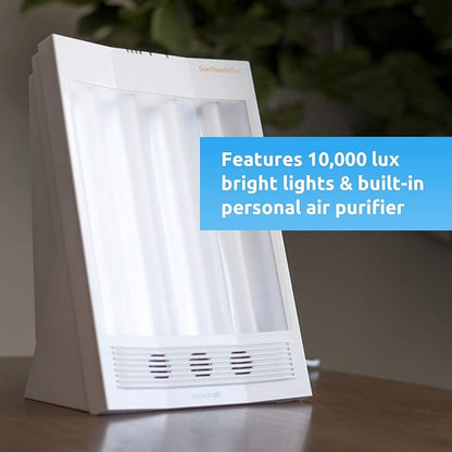 Nature Bright SunTouch Plus Light and Ion Therapy , White