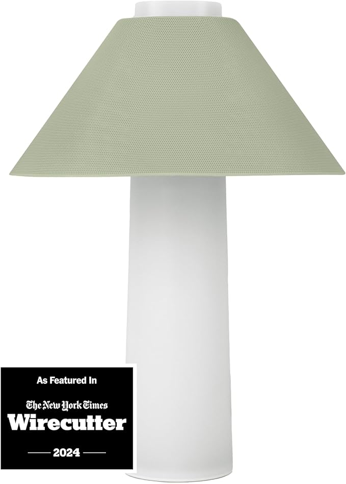 Loftie Smart Lamp - Sunrise Alarm, Wake-Up Light, Custom Color Modes, Nightstand Lamp Room Decor, Red Lights for Sleep, Morning & Evening Routines, Modern Table Lamps for Bedroom Decor (Pistachio)