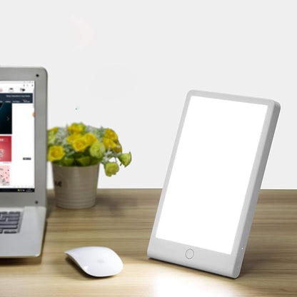 Light Therapy Lamp, UV-Free 10000 Lux Light, Touch Control, Adjustable Brightness Levels, 4 Timer Function, for Home/Office Use