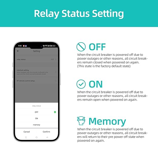4 Channels Smart Relay Switch with Dry Contact, WiFi Bluetooth APP Control Module for Lights/Appliances, Voice Automation with Alexa & Google Home, 10A per Channel, AC110V/DC5V 12V 24V Compatible
