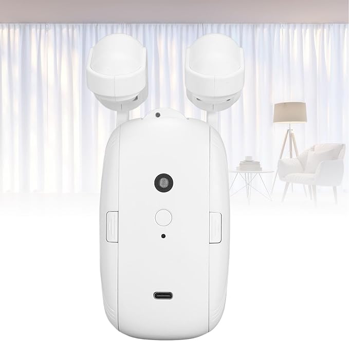 Automatic Curtain Opener, Electric Curtain Closer/Opener with Bluetooth Remote, Smart Curtain Opener of Voice Control and TUYA App for Bedroom, Living Room