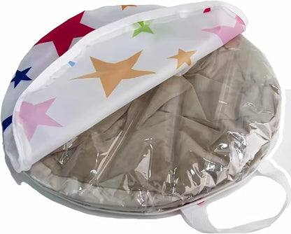 EMF Shielding Canopy, Silver Coated Mesh EMF Protection Canopy, RF Shielding Netting, for Folded Bed Tent Canopy,120 * 75 * 78cm