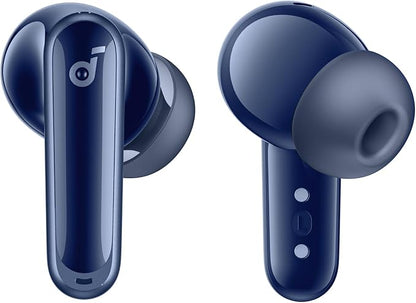 Soundcore P40i by Anker, Noise Cancelling Wireless Earbuds, Adaptive Noise Cancelling to Environments, Heavy Bass, 60H Playtime, 2-in-1 Case and Phone Stand, IPX5, Wireless Charging, Bluetooth 5.3
