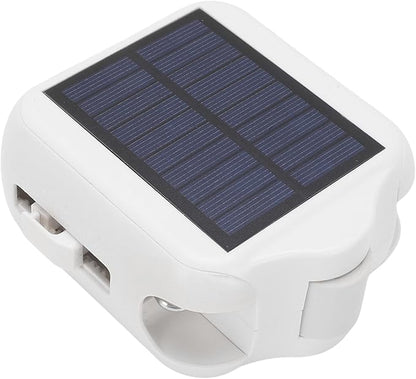 Solar Powered Automatic Curtain Opener, Smart Curtain Motor with APP/Timer, Supports Voice Assistant, for Roman Rod U Shaped I Beam Tracks