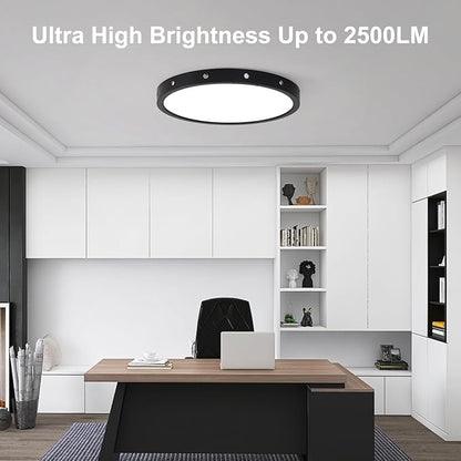 Smart Ceiling Light, RGB LED Ceiling Light Fixture, DIY Colors, Compatible with Alexa,ambiance Lighting for Bedroom