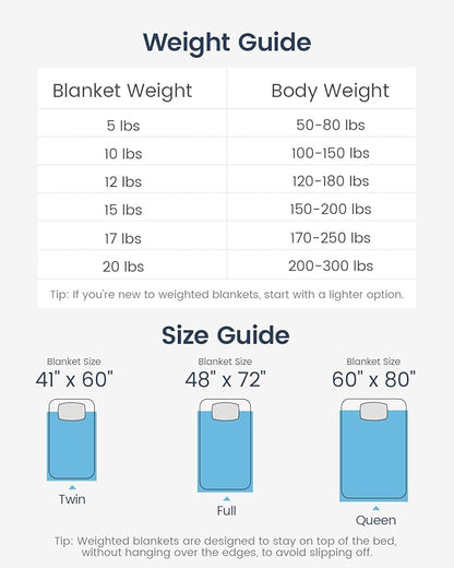 Drewin Weighted Blanket for Adults 17lbs, Cooling Queen Size Weighted Blankets with Double Sided Breathable Microfiber, Soft Heavy Blanket for Sleep Natural and Relaxing, 60 x 80 inches, Grey