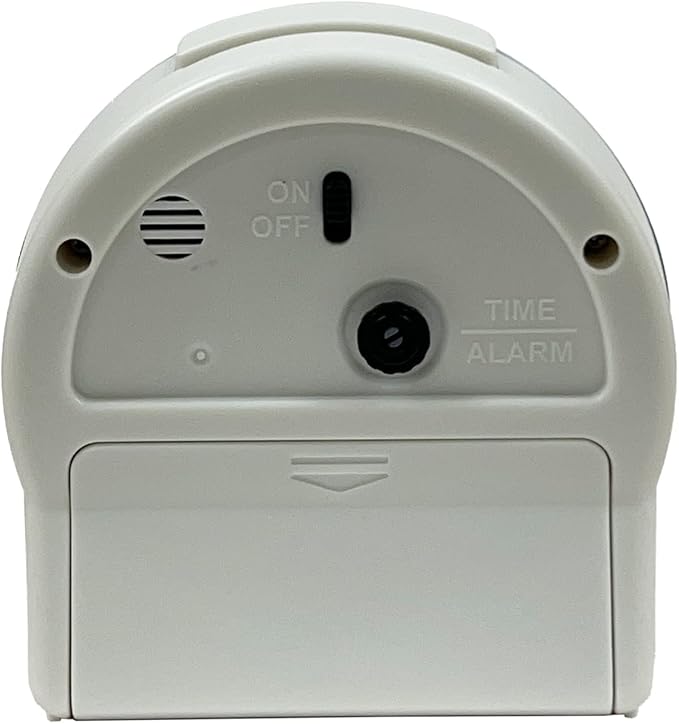 Seiko Marui Bedroom Alarm Clock, Metallic Blue