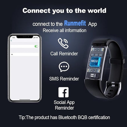 Fitness Tracker with Heart Rate Monitor/Step Counter/Calories, Activity Tracker Smart Watch Sleep Monitor, IP68, Health Tracker Pedometer for Man Women