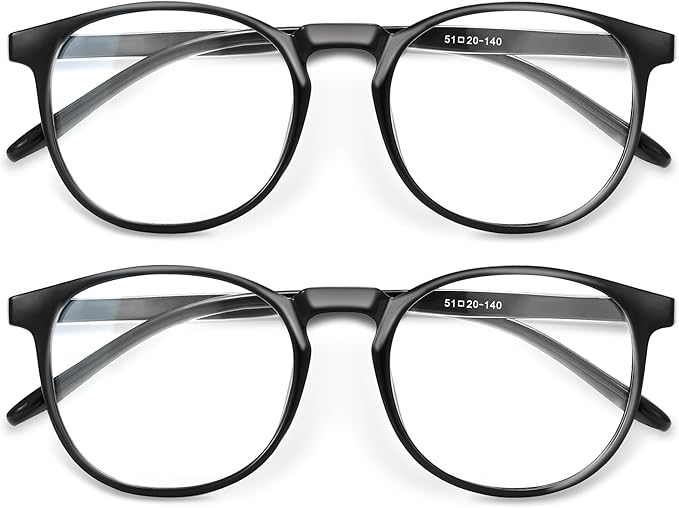 IBOANN Blue Light Glasses for Woman/Men, Fashion Blue Light Glasses Men, Fake Glasses Help Reduce Screen Fatigue
