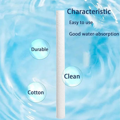 24PCS Humidifier Filters Sticks 4.64'' Replacements Cotton Stick Small Humidifier Filter Stick for INVODA Mini Cool Mist Humidifiers (24 PCS+Transparent box)