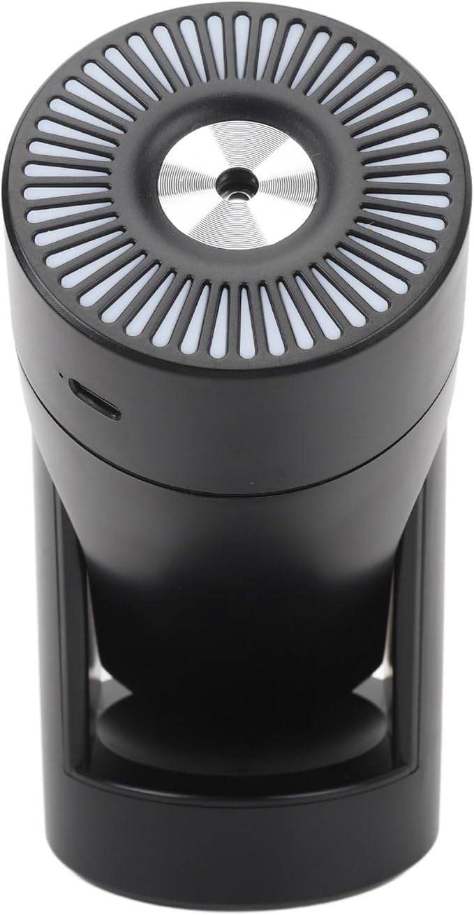 Acouto Portable USB Humidifier, Single Room, Black, Quiet Cool Mist, 360 Degree Rotation, Car Humidifier
