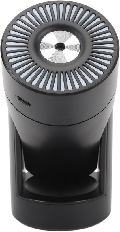 Acouto Portable USB Humidifier, Single Room, Black, Quiet Cool Mist, 360 Degree Rotation, Car Humidifier