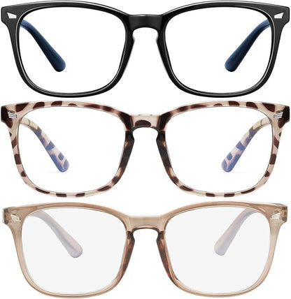 hunsquer Blue Light Glasses for Woman/Men Computer Blue Light Glasses