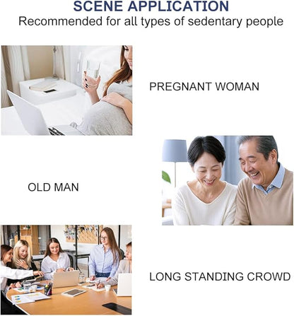 Knee Pillow for Side Sleepers Hip Alignment Pillow Memory Foam Leg Pillows for Sleeping with Adjustable Strap