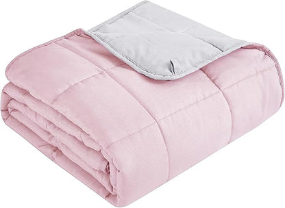 Topcee Weighted Blanket (20lbs 80"x87" King Size) Soft Cooling Heavy Blanket Sleeping, Apply to 190-210 lbs Body, Thick Breathable Blanket with Glass Bead, Easy Care