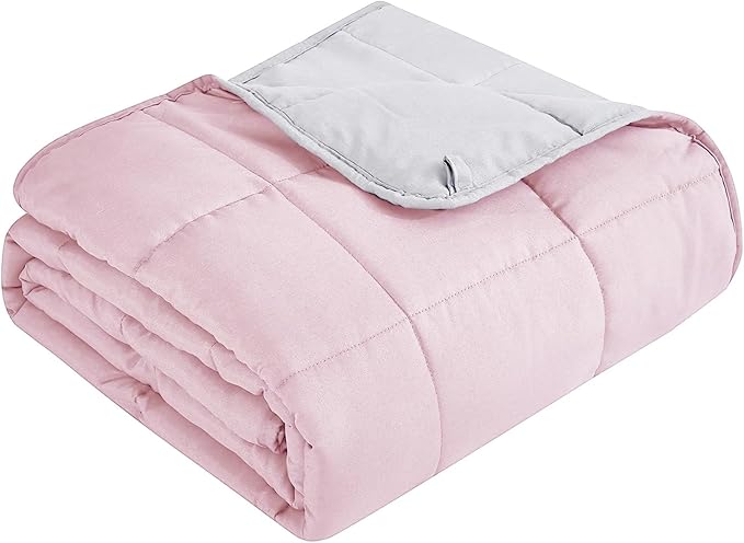 Topcee Weighted Blanket for Adults (20 lbs, 60" x 80") Queen Size Soft Cooling Heavy Blanket Sleeping, Apply to 190-210 lbs Body, Thick Breathable Blanket with Glass Bead, Easy Care