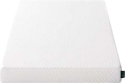 Zinus 5 Inch Twin Cooling Essential Memory Foam Mattress [NewVersion], Fiberglass Free, Medium Feel, Breathable Cooling Layers, Certified Safe Materials